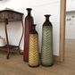 Maple and Jade Chevron Vase in Red, Grey and Yellow (Set of 3), , large