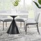 Steve Silver Conrad Pedestal Dining Table and 4 Dining Side Chairs, , large