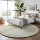 Dalyn Rug Company Pacifica PA6 8" Round Beige Area Rug, , large