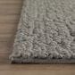 Dalyn Rug Company Gorbea 9" x 13" Silver Area Rug, , large