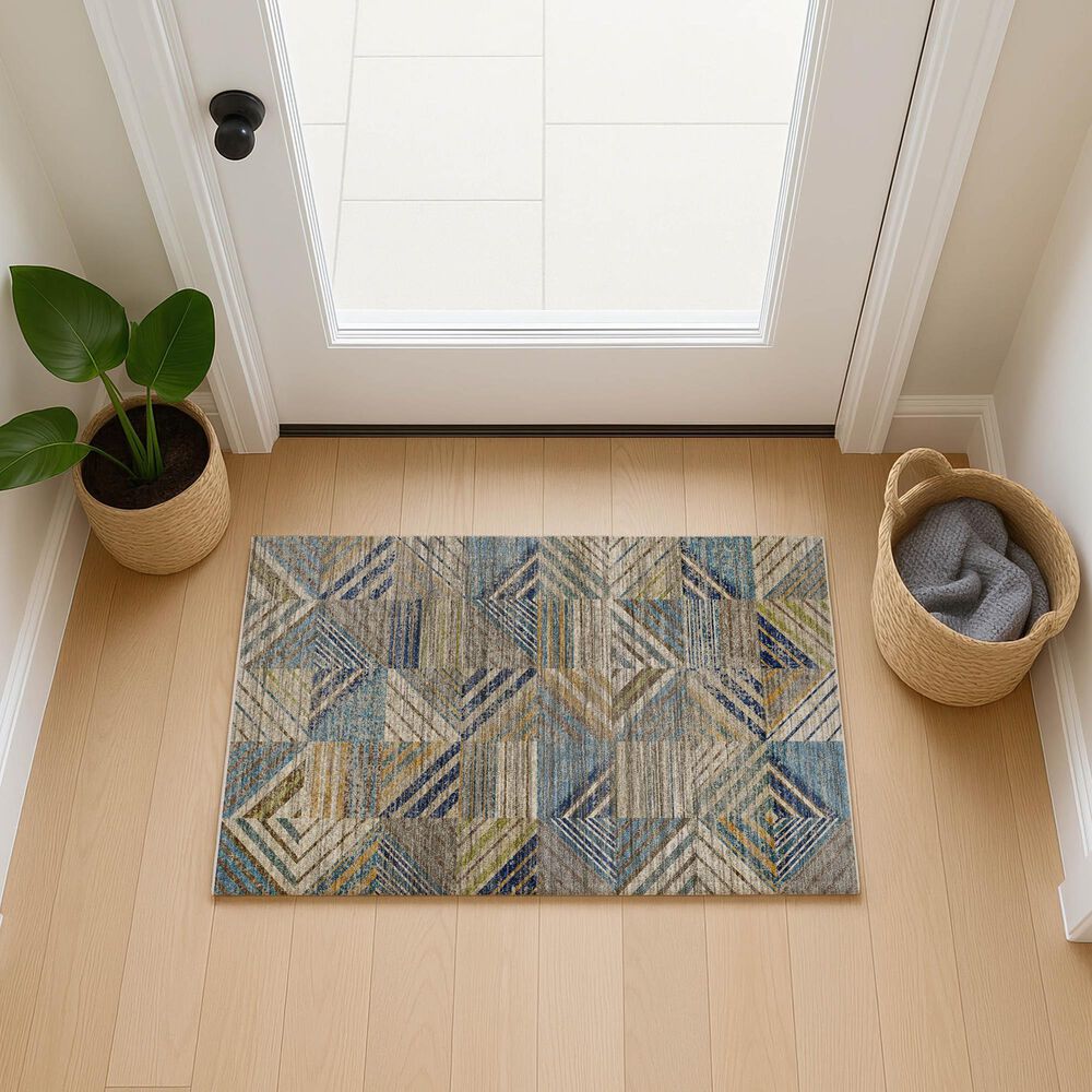 Dalyn Rug Company Nexus Denim 1'8" x 2'6" Area Rug, , large