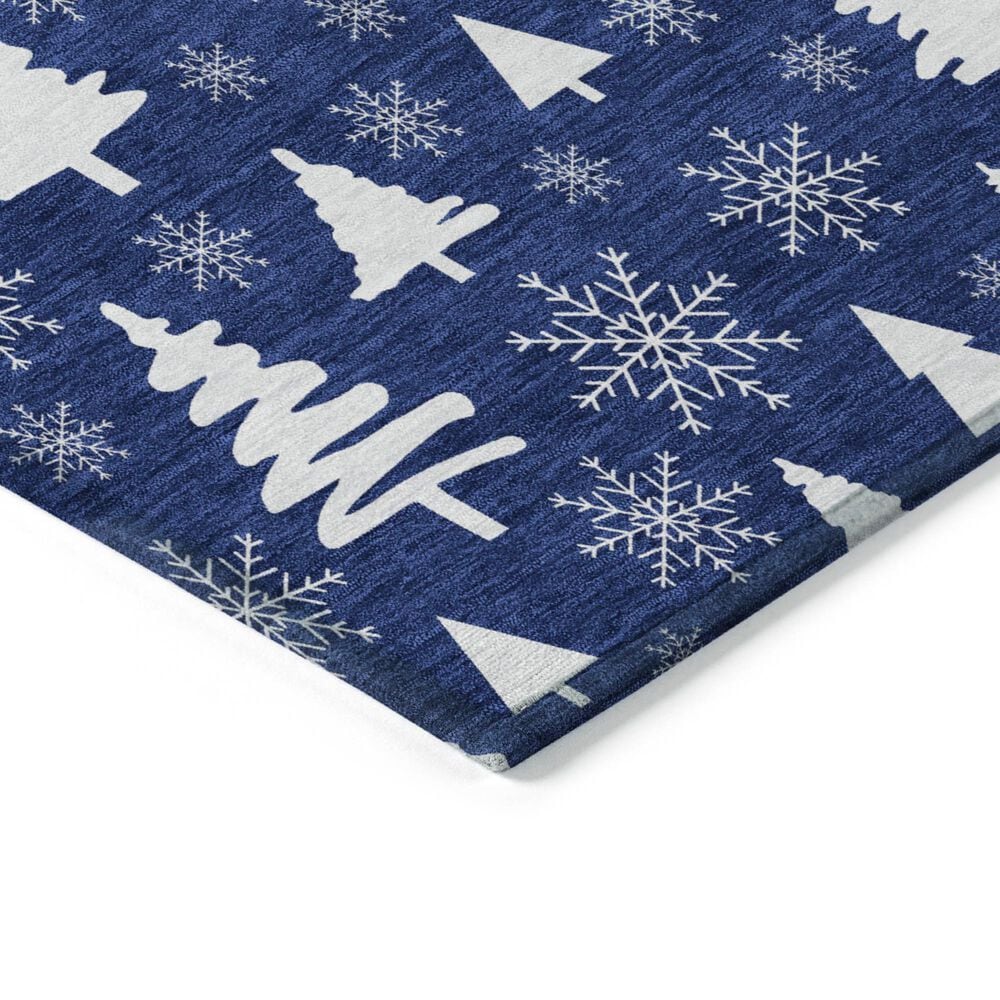 Dalyn Rug Company Wonderland WN23 3&#39; x 5&#39; Navy Indoor/Outdoor Area Rug, , large
