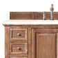 James Martin Vanities Providence 48" Single Bathroom Vanity in Driftwood with 3 cm Eternal Marfil Quartz Top and Rectangular Sink, , large