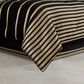 J. Queen New York Calvari 4-Piece Queen Comforter Set in Black and Gold, , large