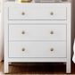 Butler Specialty Company Nora 3 Drawer Nightstand in Smooth White, , large