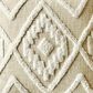Patina Vie Bespoke Diamond Tufted 26" Square Throw Pillow in Alabaster, , large