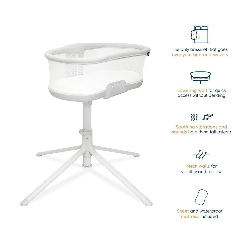 Halo Innovations Bassinest Premier in Pebble, , large