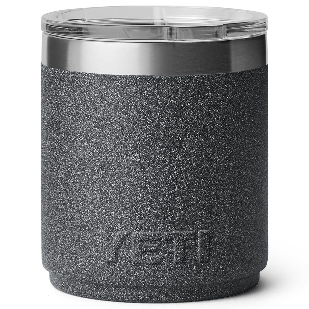 YETI Rambler 10 Oz Stackable Lowball 2.0 with MagSlider Lid in Black Stone, , large