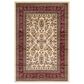 Safavieh Lyndhurst 5"3" x 7"6" Ivory and Red Area Rug, , large