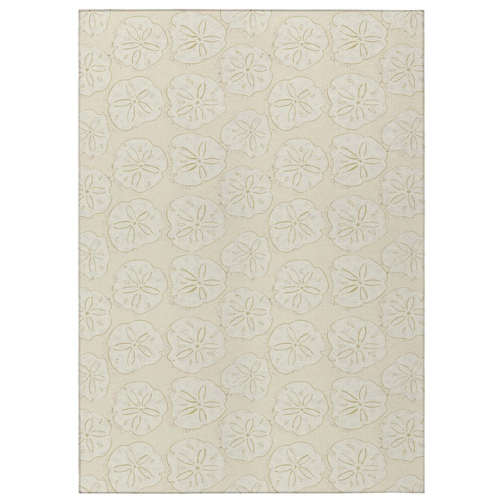 Dalyn Rug Company Seabreeze SZ10 9" x 12" Ivory Area Rug, , large
