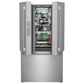 Electrolux 23.3 Cu. Ft. Counter-Depth French Door Refrigerator in Stainless Steel, , large
