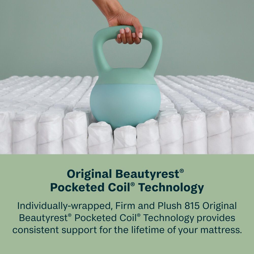 BeautySleep Essential Sleep 12.25&quot; Medium Pillow Top Twin Mattress, , large
