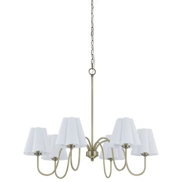 Southern Lighting Kensington 6-Light Chandelier in Brass, , large