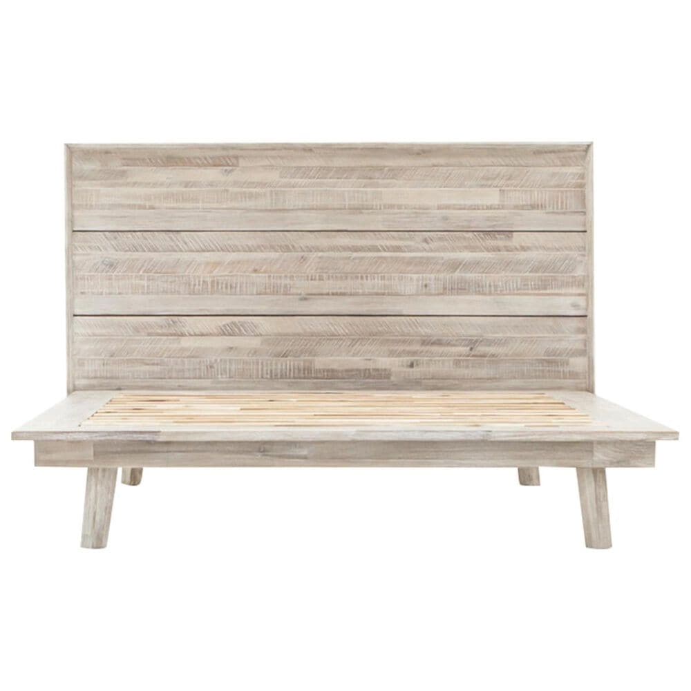 37B Gia Queen Bed in Distressed Gray, , large