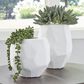 Ashley Karenton 10" Vase in White, , large