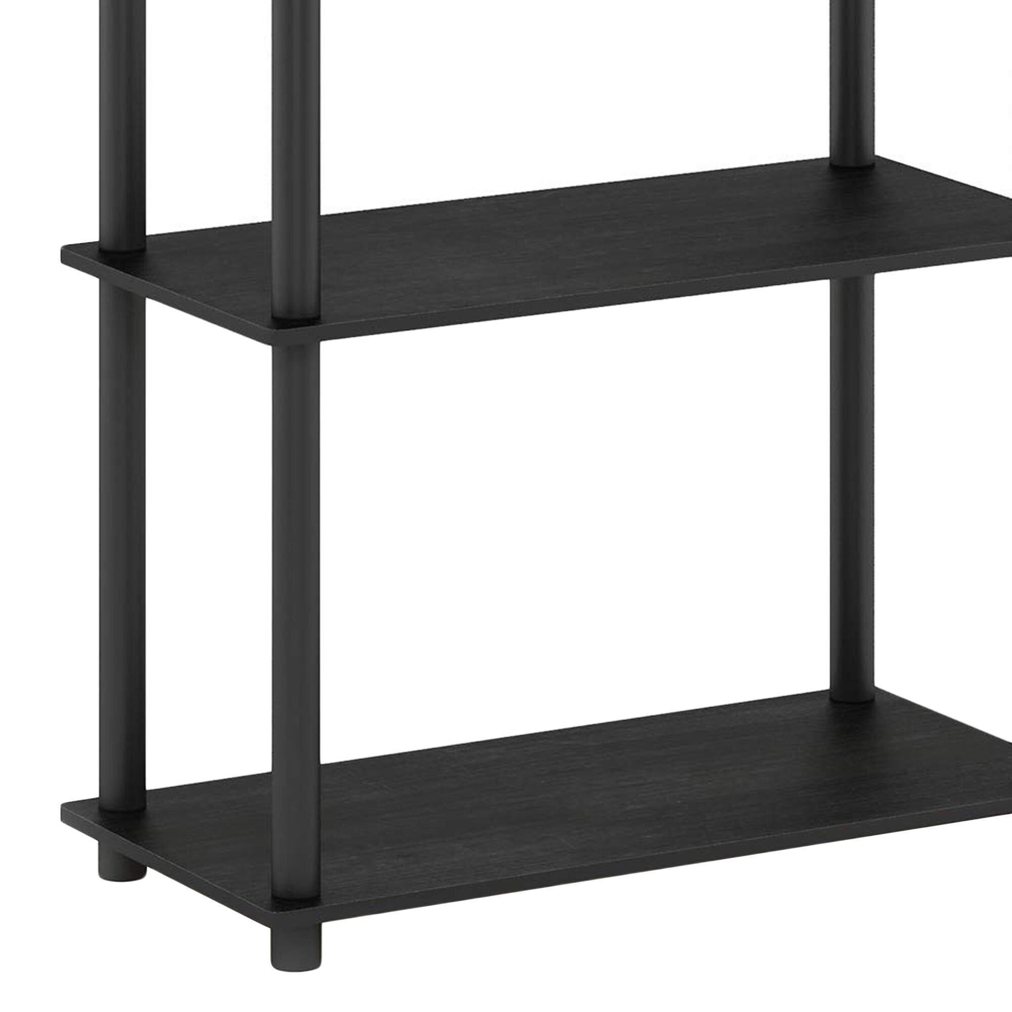 HOMLUX Turn-N-Tube 4-Tier Multipurpose Shelf Display Rack in