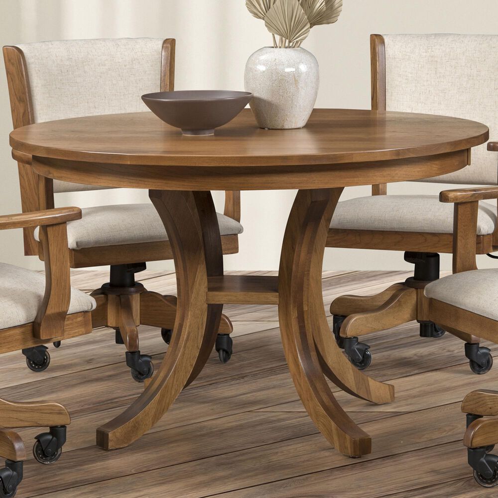 Trailway Llc Roll On Dining Table in Cappuccino - Table Only, , large