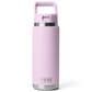 YETI Rambler 26 Oz Water Bottle with Color-Matched Straw Cap in Cherry Blossom, , large