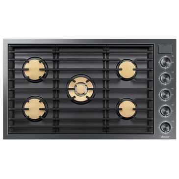 Dacor 36" Gas Cooktop in Graphite Stainless Steel, , large