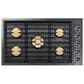Dacor 36" Gas Cooktop in Graphite Stainless Steel, , large