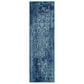 Safavieh Evoke EVK256A 2"2" x 15" Navy and Ivory Runner, , large