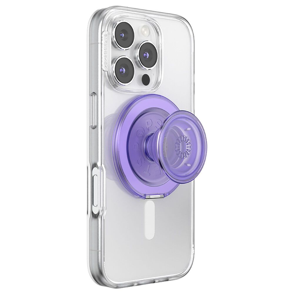 PopSockets MagSafe Circle Kick-Out PopGrip in Translucent Dusty Purple, , large