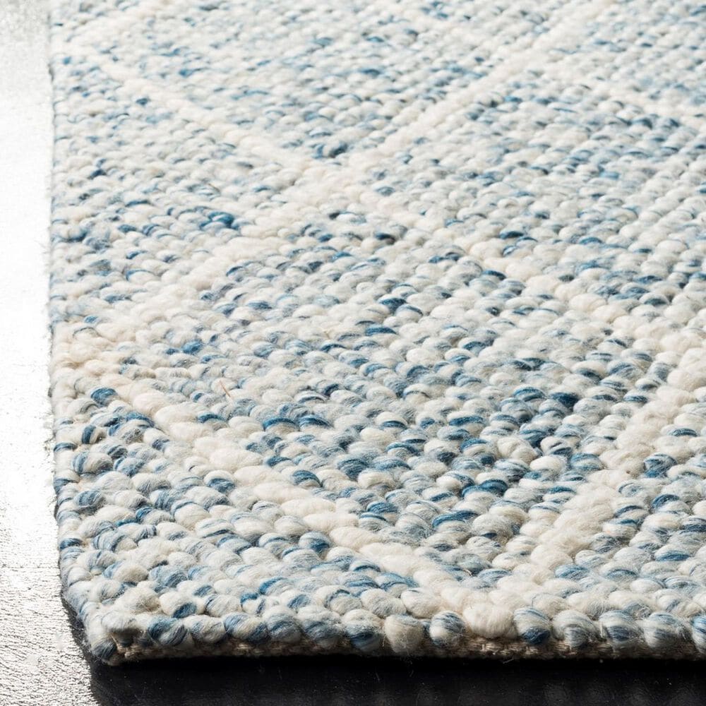 Safavieh Natura NAT712B 2&#39;3&quot; x 8&#39; Ivory and Blue Runner, , large