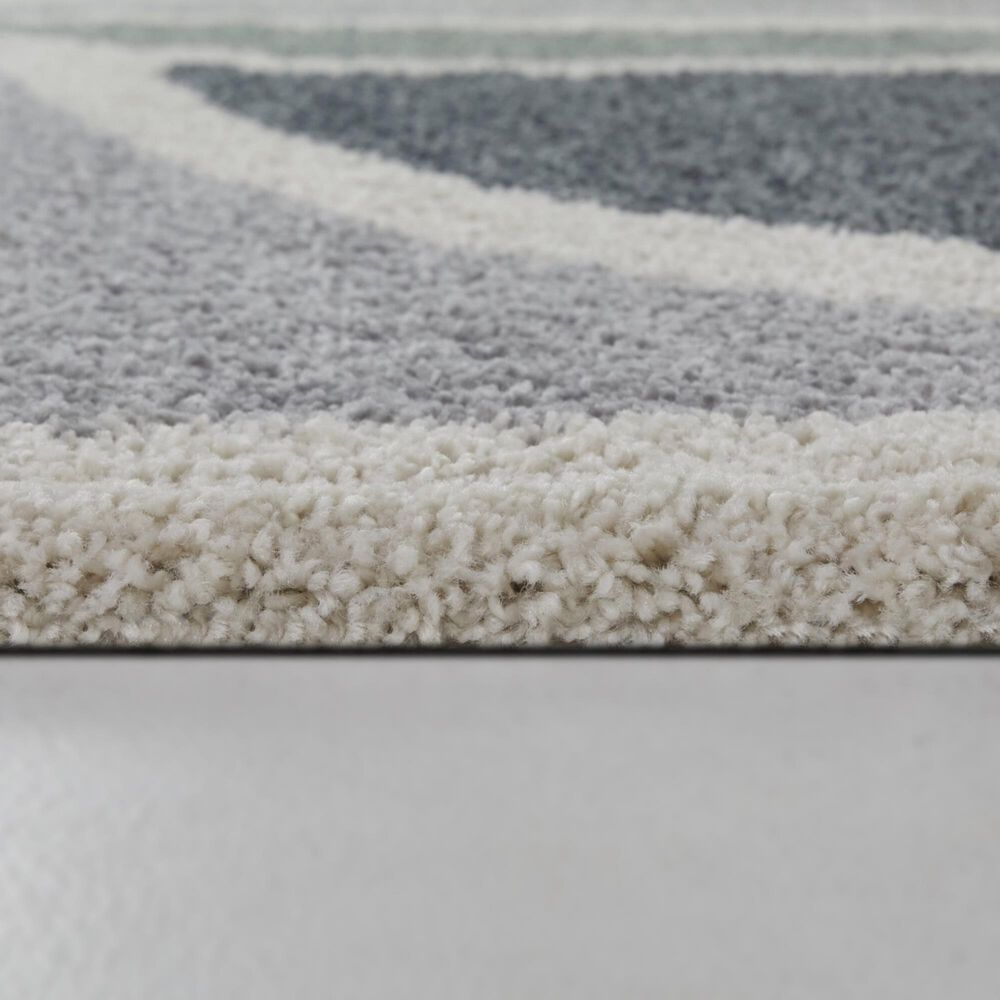 Balta Rugs Cesare Grey 5' 3" x 7' Area Rug, , large