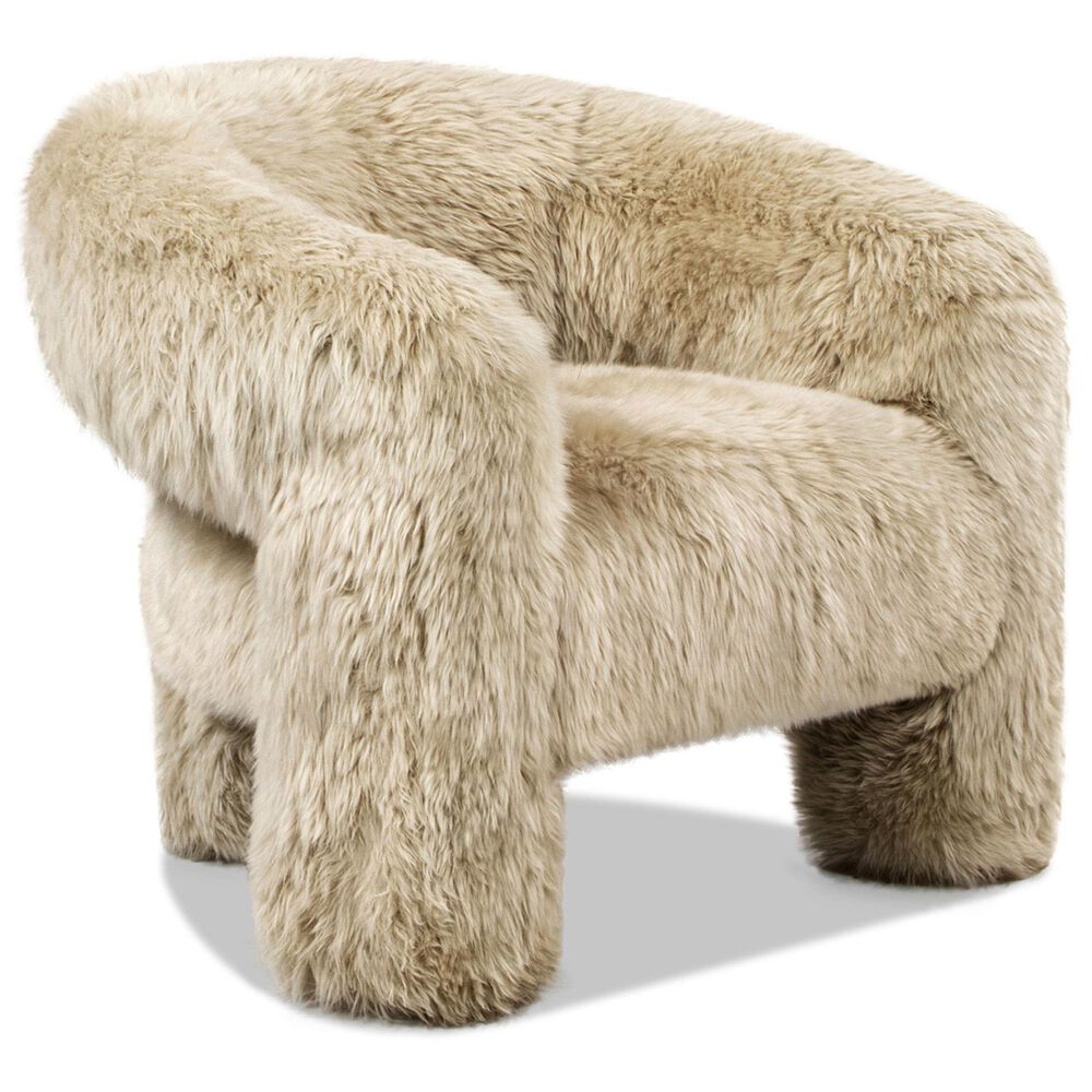 Jennifer Taylor Home Avalon Barrel Accent Chair in Natural Blonde, , large