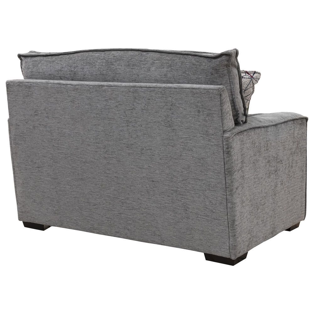 Ball Creek Designs Lyndon Chair and a Half in Brevard Greys NFM