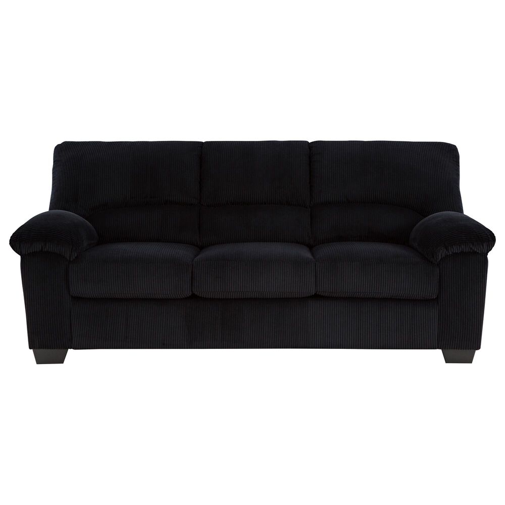 Ashley SimpleJoy, Deanlee and Aniela 7-Piece Living Room Set in Onyx, , large