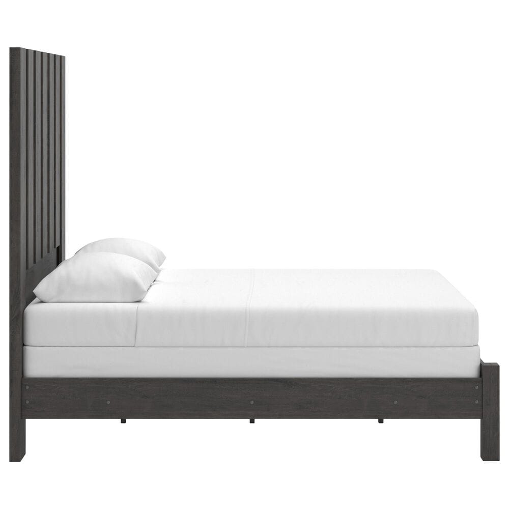 Ashley Fraluna Queen Panel Bed  in Charcoal, , large
