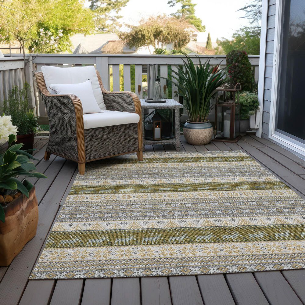 Dalyn Rug Company Wonderland WN26 3&#39; x 5&#39; Gray Indoor/Outdoor Area Rug, , large