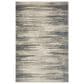 Karastan Cleo Bell Place 5"3" x 8" Light Grey Area Rug, , large