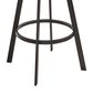 Blue River Flynn 26" Swivel Counter Stool in Brown, , large