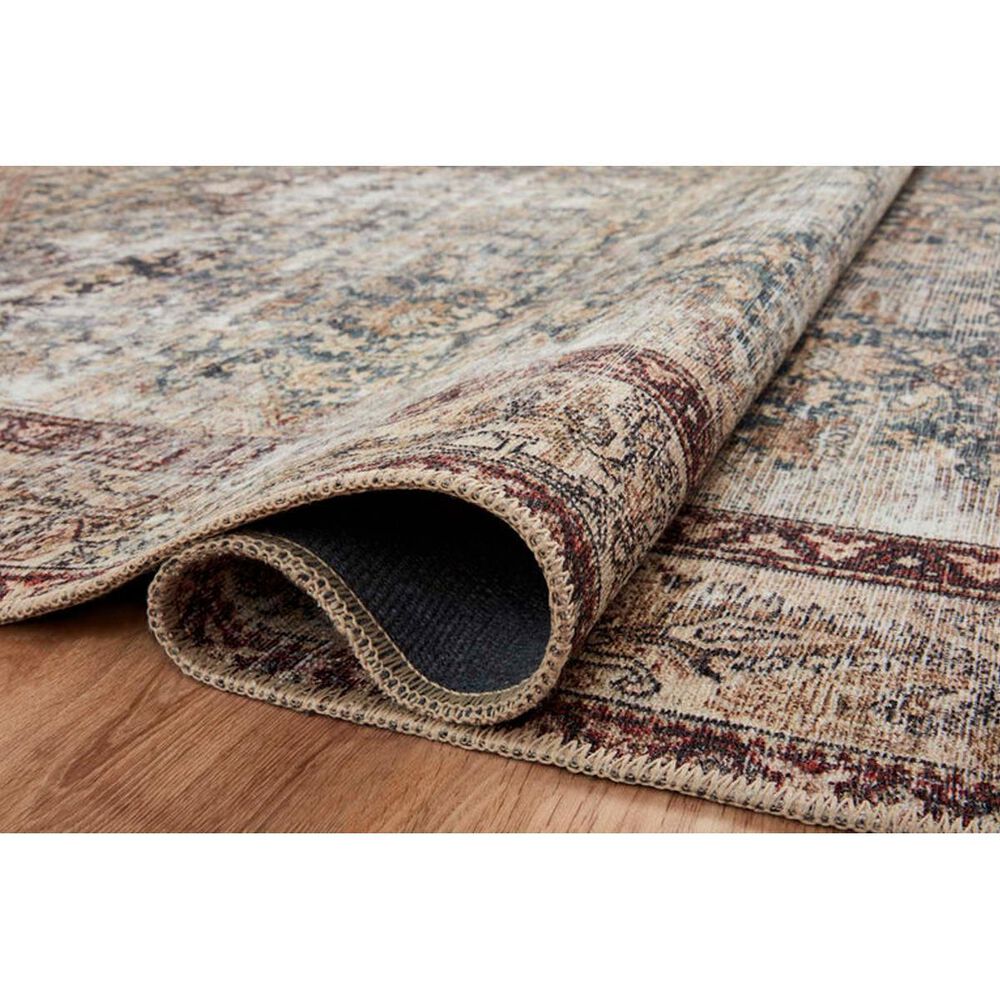 Amber Lewis x Loloi Georgie 2&#39; x 5&#39; Teal and Antique Area Rug, , large