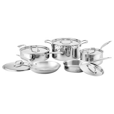 Heritage Steel 10-Piece Cookware Set in Stainless Steel, , large