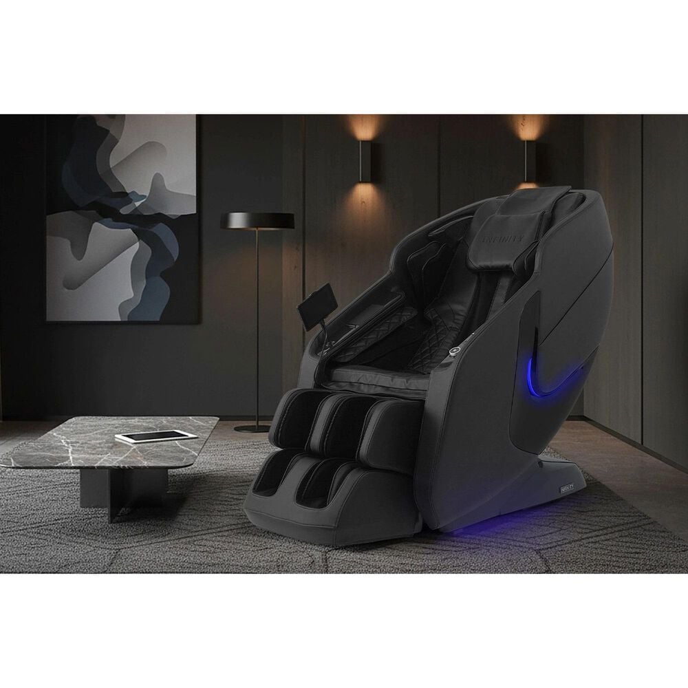 Infinity Massage Chairs Solstice Deluxe Massage Chair in Black, , large