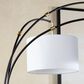 Crestview Collection Claremont Floor Lamp in Black, , large