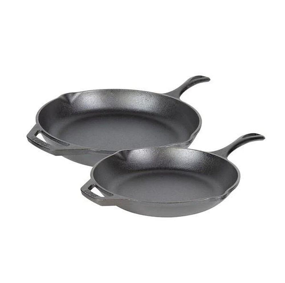 Lodge Chef 2-Piece Skillet Set in Black, , large