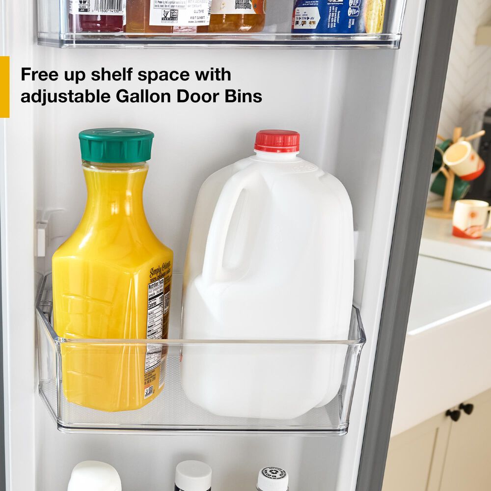 Whirlpool 30 Cu. Ft. French Door Refrigerator in Fingerprint-Resistant Black Stainless Steel, , large