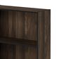 HOMLUX 3-Tier Display Bookshelf with Adjustable Shelves in Columbia Walnut, , large