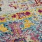 Amer Rugs Montana 7"6" Round Gray and Orange Area Rug, , large