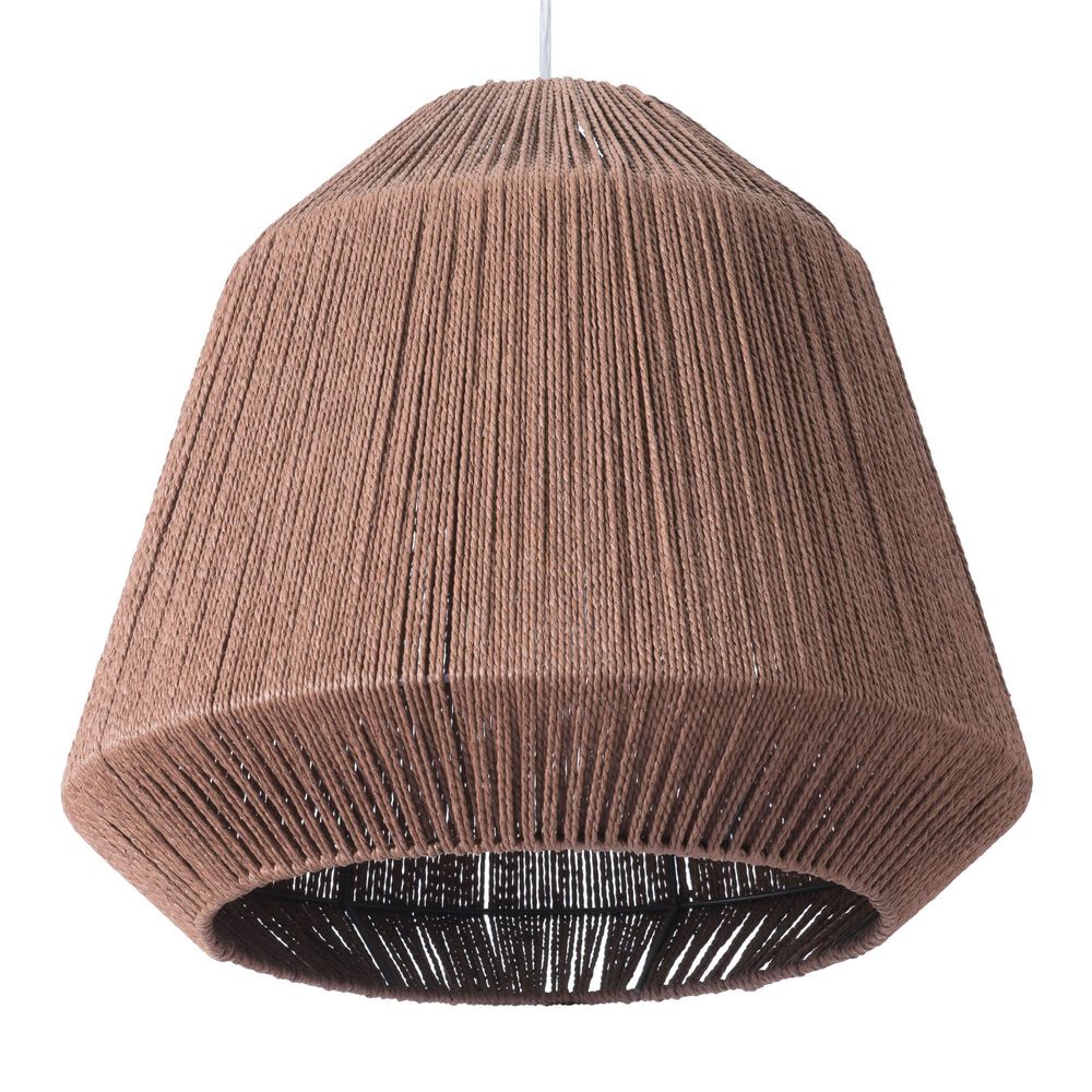 Zuo Modern Impala 56093 Ceiling Lamp in Brown, , large