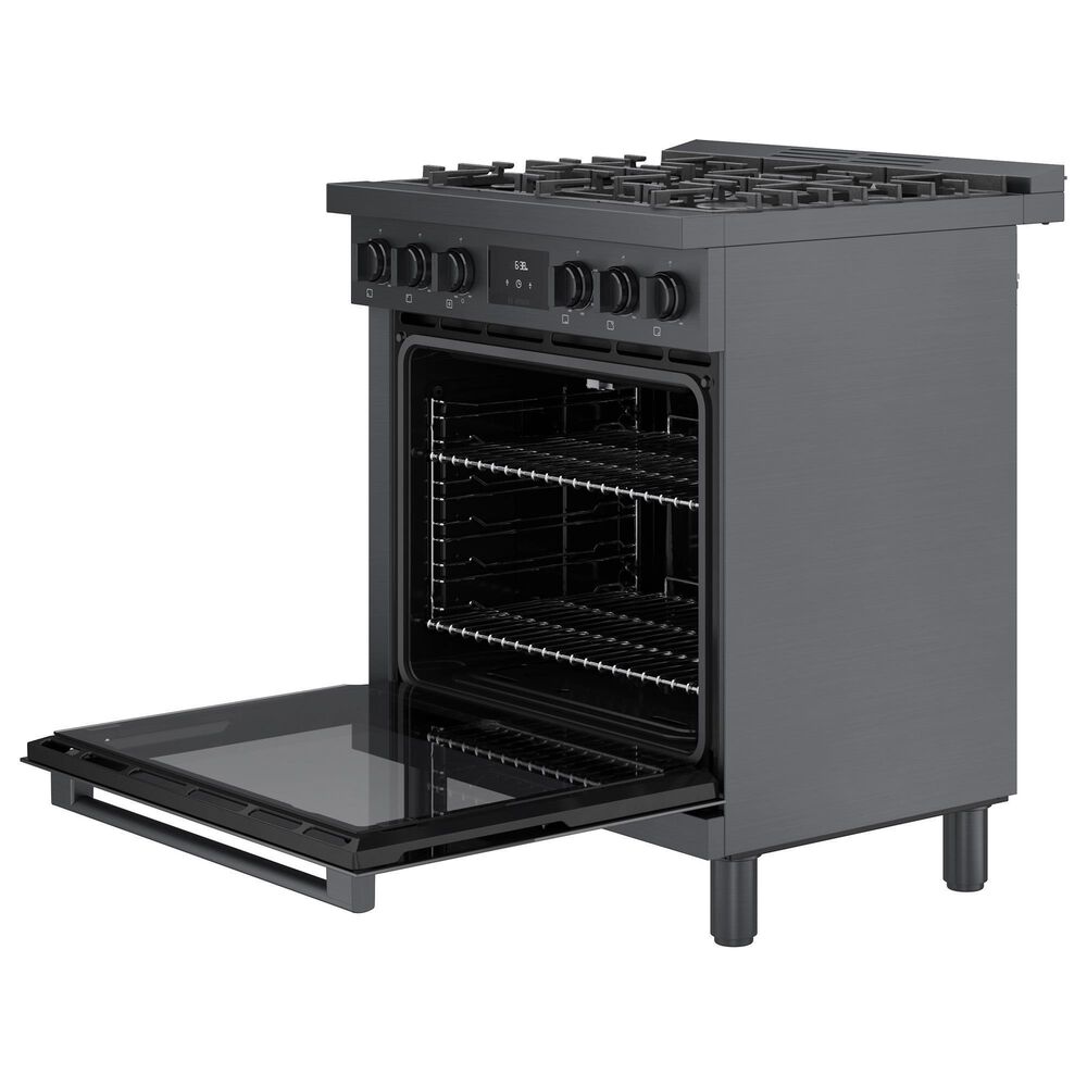 Bosch 30&quot; Freestanding Gas Range in Black Stainless Steel, , large