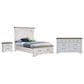 Sasha Lee Queen Storage Bed with Dresser and Nightstand in 2 Tone Hickory, , large
