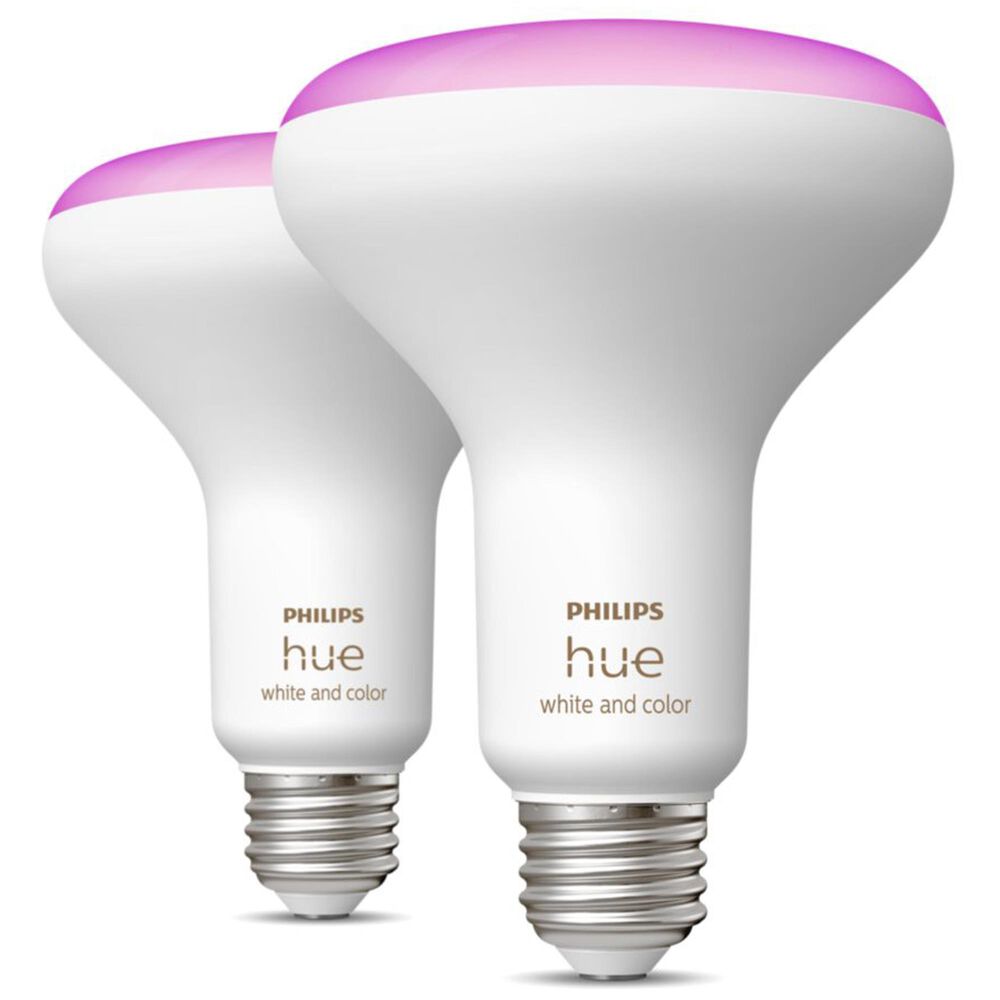 Philips Bluetooth 85W LED Smart Bulb in White - 2 Pack, , large