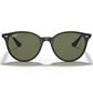 Ray-Ban Sunglasses with Green Lenses in Polished Black, , large