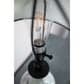 A&B Home Sarris Swirl Table Lamp in Gray and White, , large