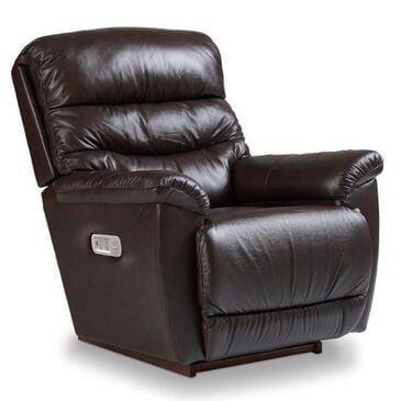 La-Z-Boy Joshua Power Rocking Recliner with Power Headrest and Lumbar in Chestnut, , large